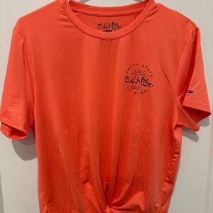 State of Mind Vibrant Orange Short Sleeve Tee